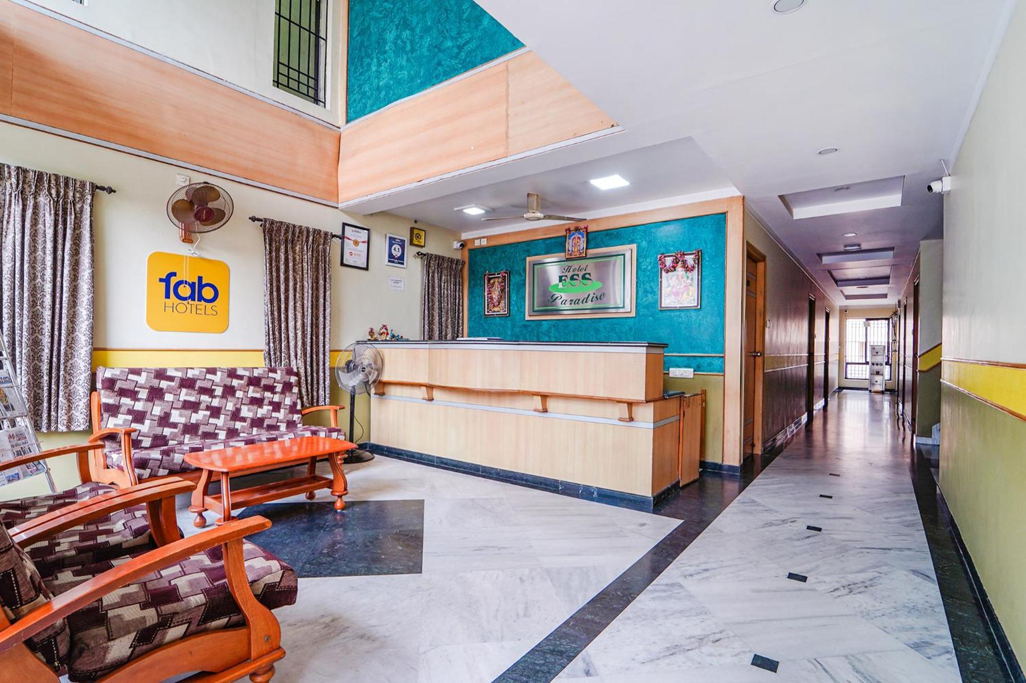 Fabhotel Ess Paradise - Nr Bus Stand Coimbatore Exteriör bild